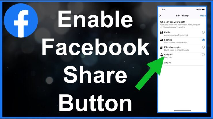How To Remove The Share Button On Facebook Posts