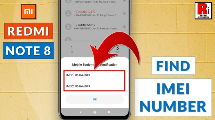 How To Check Imei Number in Redmi Note 8