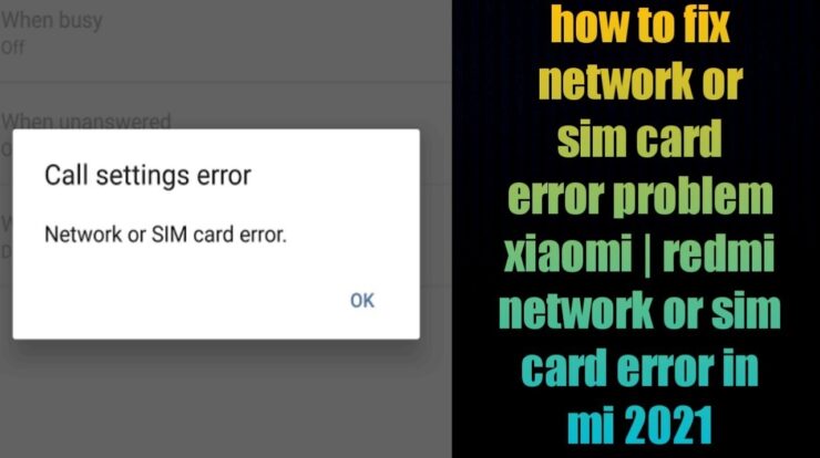 How to Fix Xiaomi Mi6 That Cannot Detect Sim Card, Keeps Getting Sim Card Error? [Troubleshooting Guide]