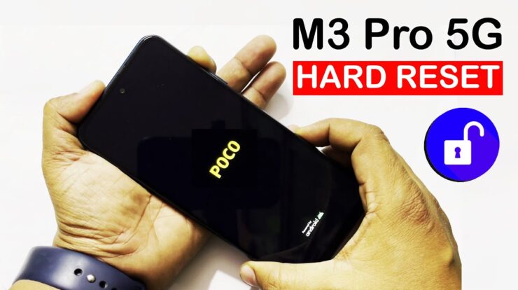 How to Perform Hard Reset on Poco M3 Pro