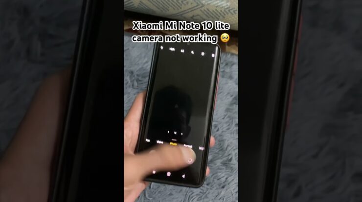 How to Reset Camera on Mi Note 10 Lite