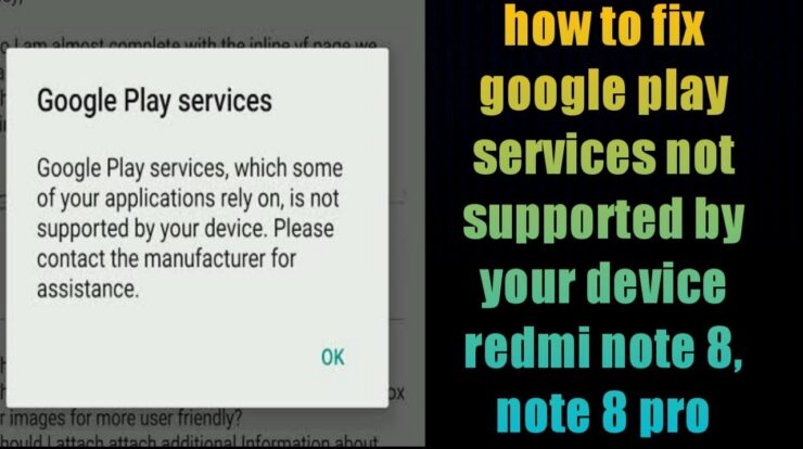 How to Fix Poco M3 Pro Showing Unfortunately, Google Play Services Has Stopped Error